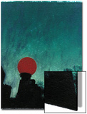 Scarlet Streetlight with Chrysler Building