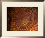 Ceiling Inside Dome of Tilla-Kari Medressa  Uzbekistan