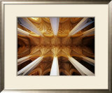 Vault Ceiling in 15th-Century Frauenkirche (Church of Our Lady)  Munich  Germany