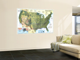 United States Physical Landscape 1996