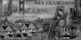 San Francisco Panorama in Black and White I
