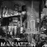 Manhattan in Black and White III
