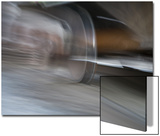 Heavy Train Wheel Grips the Track in a Blur of Speed  Silver Spring  Maryland