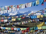 Prayer Flags  Himalayas  Tibet  China