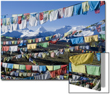 Prayer Flags  Himalayas  Tibet  China