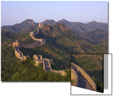 The Great Wall  Near Jing Hang Ling  Unesco World Heritage Site  Beijing  China