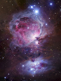 M42  the Orion Nebula (Top)  and NGC 1977  a Reflection Nebula (Bottom)