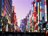 Shinjuku District  Tokyo  Japan