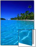 Tropical Lagoon Waters  Aitutaki  Southern Group  Cook Islands