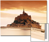 Mont St Michel  Manche  Normandy  France