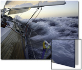 Sailboat in Rough Water  Ticonderoga Race