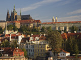 Prague Castle and Lesser Town Area  Prague  Czech Republic