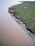 Slumping Along Point Escuminac  New Brunswick  Canada