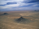 Volcanic Plugs  Hopi Buttes Near Dilkon  Arizona  USA