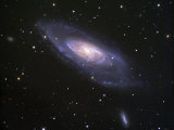 M106 Spiral Galaxy in Canes Venatici