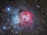 The Trifid Nebula in Sagittarius  M20