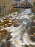 Trestle over the Saco River White Mountains  New Hampshire
