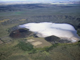 Zuni Salt Lake in a Volcanic Crater  Catron County  New Mexico  USA