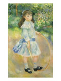 Girl with a Hoop  1885