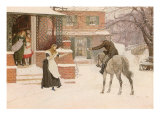 Greeting the Postman