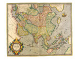 Map of Asia 1633