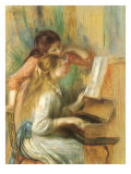 Young Girls at the Piano  1892