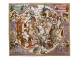Celestial Chart  1661