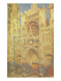 Rouen Cathedral at Sunset  1894