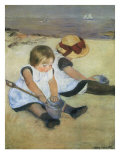 Children on the Beach  1884