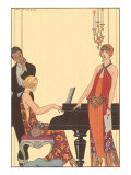 Woman Playing Piano  1922
