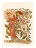 Elf and Queen of Garden  1889