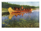 Explorers and Indians  1905