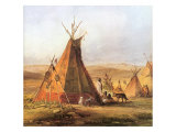 Tepees on the Plain  1833