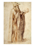 Philosopher Holds Skull  1502