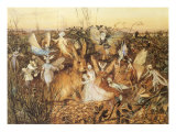 Rabbit and Fairies  1880