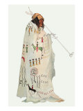 Indian Warrior with Pipe  1833