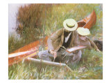 Painting Near the Water  1889