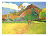 Tahitian Landscape  1891
