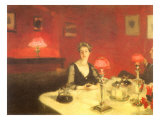 The Dinner Table at Night  1884