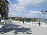 Seaside Promenade  La Marsa Resort  Near Tunis  Tunisia  North Africa  Africa