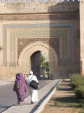 Bab Khemissa  One of the City Gates  Meknes  Morocco  North Africa  Africa