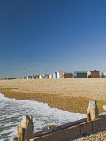 Beach Huts  Hayling Island  Hampshire  England  United Kingdom  Europe