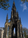 Walter Scott Memorial  Edinburgh  Scotland  United Kingdom  Europe