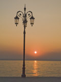 Sunset  Lazise  Lake Garda  Veneto  Italian Lakes  Italy  Europe