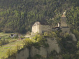 Castle at Dorf Tyrol  Sud Tyrol  Italy  Europe