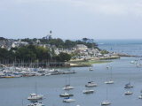 Benodet  a Popular Sailing Resort on the River Odet Estuary  Southern Finistere  Brittany  France