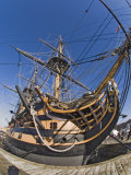 Hms Victory  Portsmouth Historical Dockyard  Portsmouth  Hampshire  England  UK