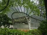 Art Nouveau Metro Entrance  Paris  France  Europe