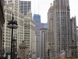 North Michigan Avenue  the Magnificent Mile  Chicago  Illinois  USA
