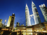 Petronas Twin Towers  Kuala Lumpur  Malaysia  Southeast Asia